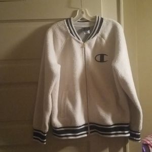 Champion jacket.